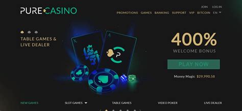 pure casino review|pureplay casino.